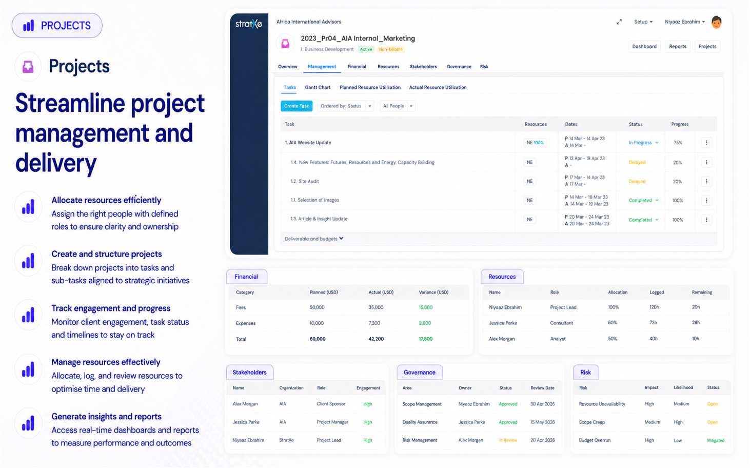 Projects Module